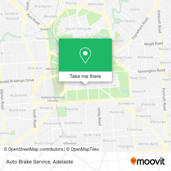 Mapa Auto Brake Service