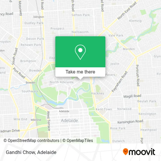 Mapa Gandhi Chow