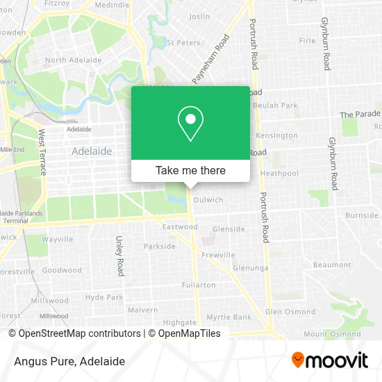 Mapa Angus Pure