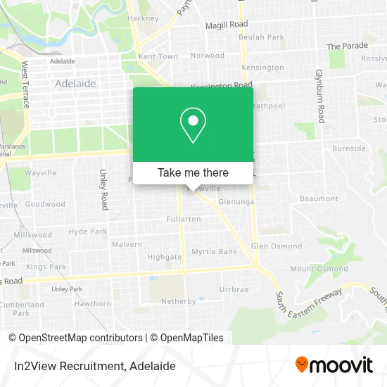 Mapa In2View Recruitment