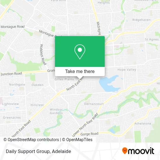 Mapa Daily Support Group