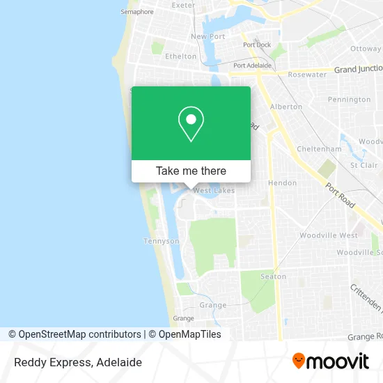 Mapa Reddy Express