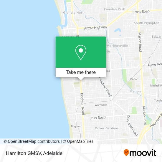 Mapa Hamilton GMSV