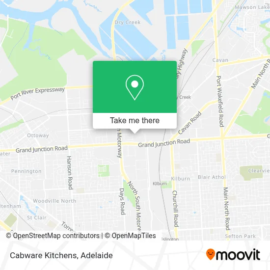Mapa Cabware Kitchens