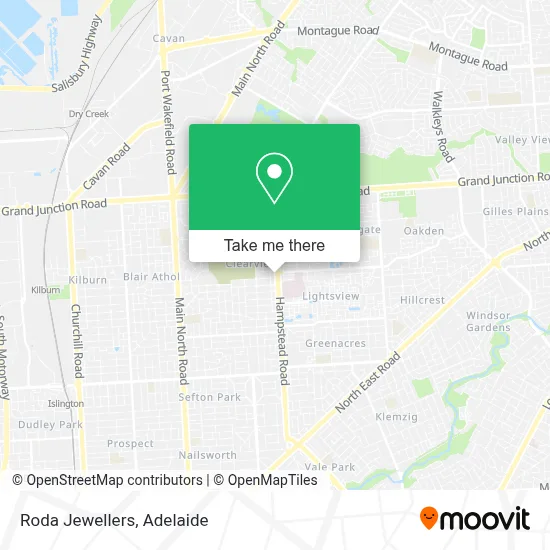 Mapa Roda Jewellers