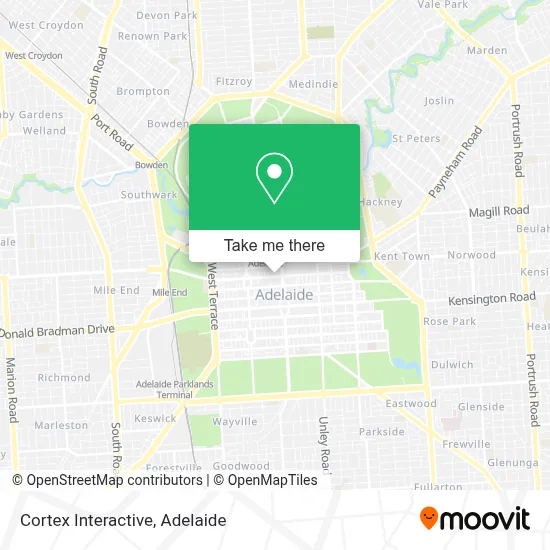 Mapa Cortex Interactive