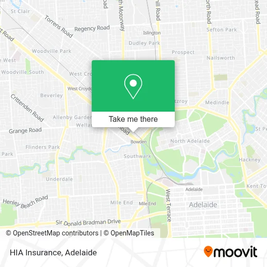 Mapa HIA Insurance