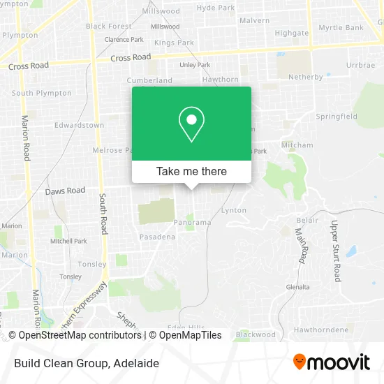 Mapa Build Clean Group