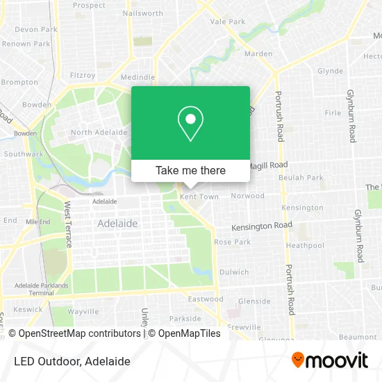 Mapa LED Outdoor