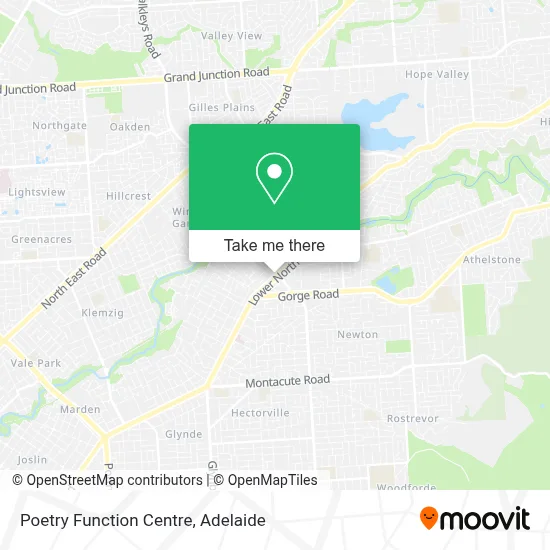 Mapa Poetry Function Centre
