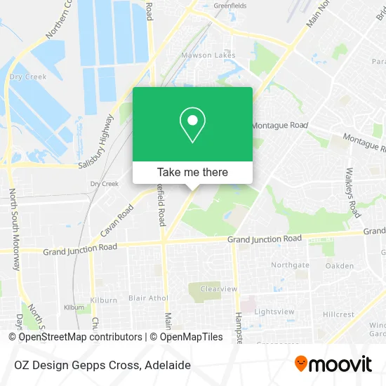 Mapa OZ Design Gepps Cross