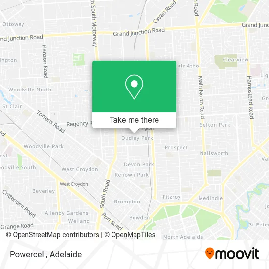 Mapa Powercell
