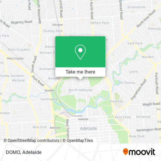 Mapa DOMO