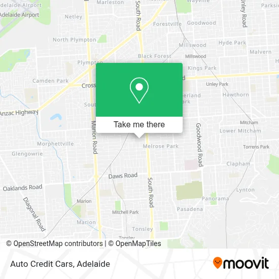 Mapa Auto Credit Cars