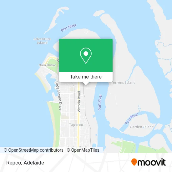 Mapa Repco