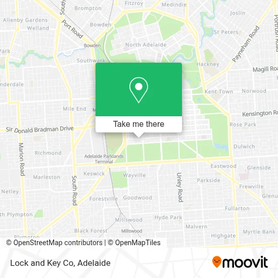 Mapa Lock and Key Co
