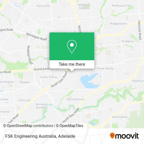 Mapa FSK Engineering Australia