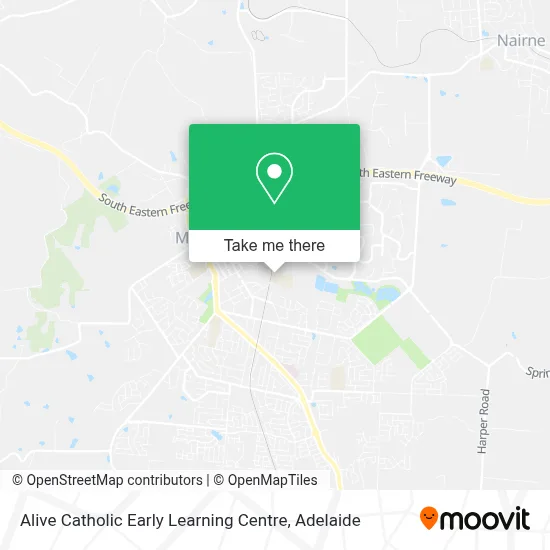 Mapa Alive Catholic Early Learning Centre