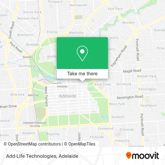 Mapa Add-Life Technologies