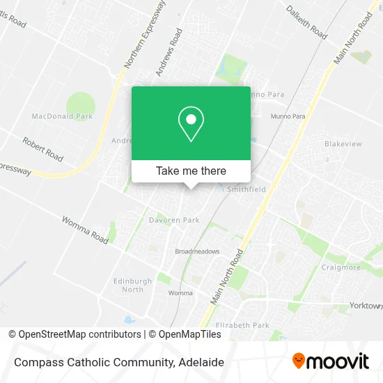 Mapa Compass Catholic Community
