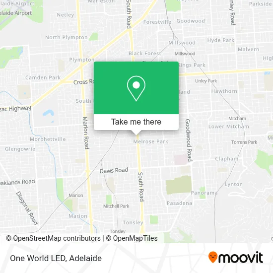 Mapa One World LED