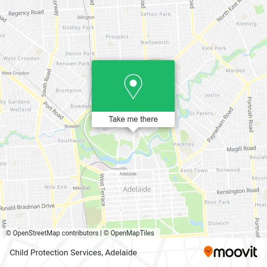 Mapa Child Protection Services