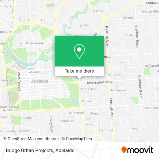 Mapa Bridge Urban Projects