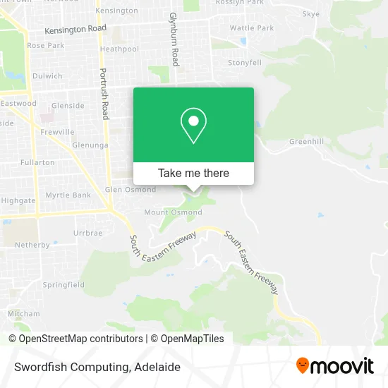 Mapa Swordfish Computing