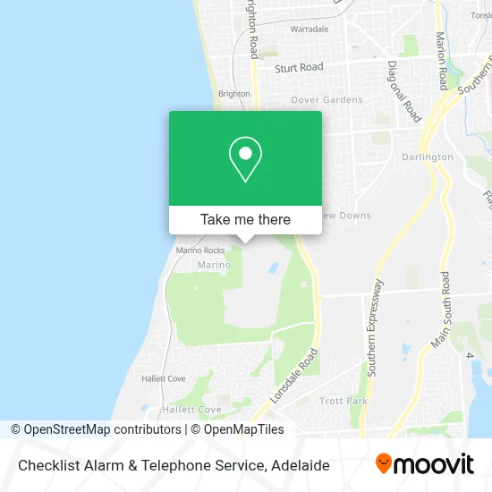 Mapa Checklist Alarm & Telephone Service