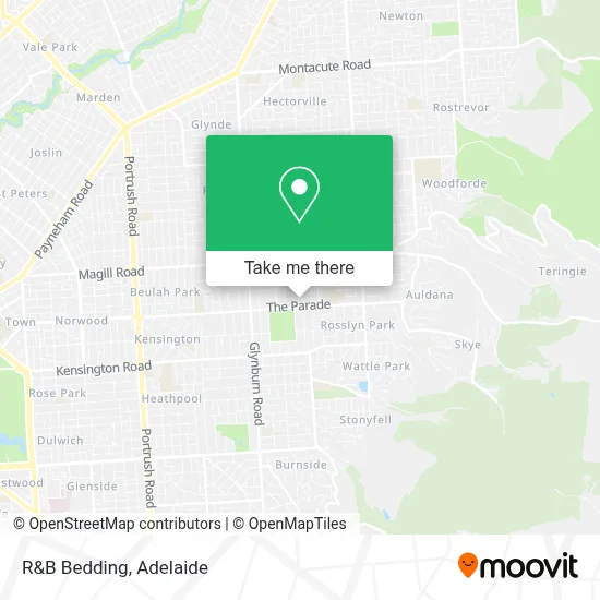 R&B Bedding map