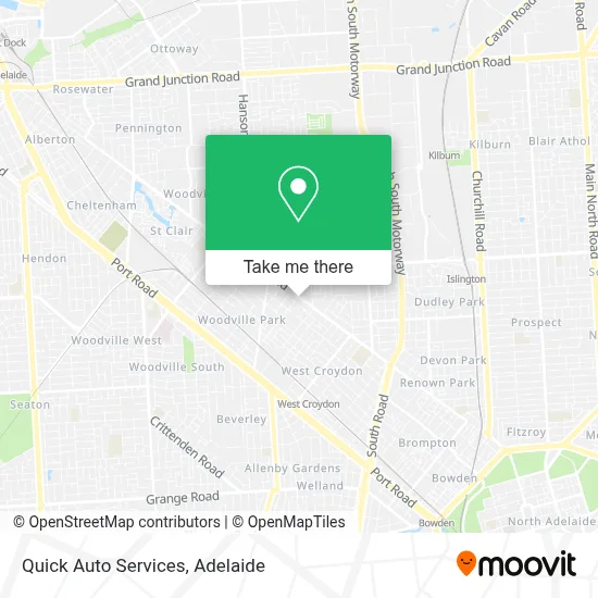 Mapa Quick Auto Services