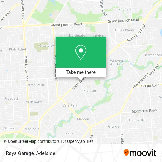 Mapa Rays Garage