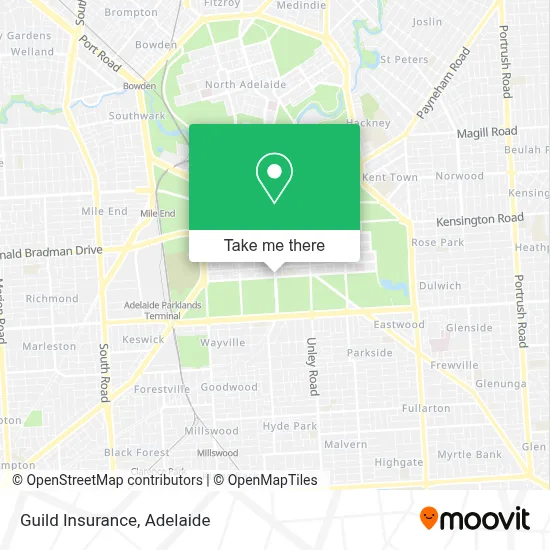 Mapa Guild Insurance