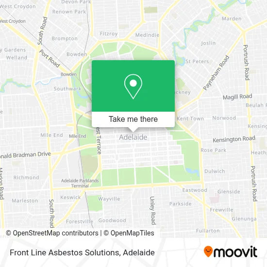 Mapa Front Line Asbestos Solutions