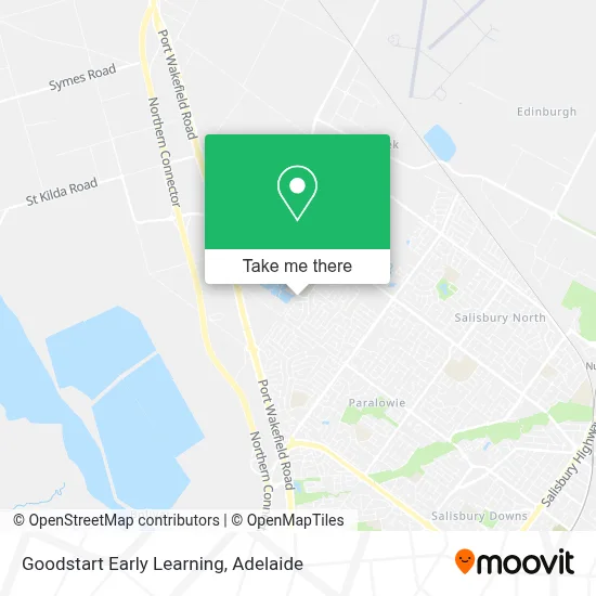 Mapa Goodstart Early Learning