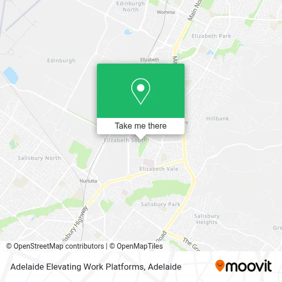 Mapa Adelaide Elevating Work Platforms