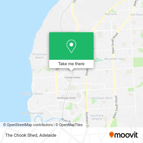 Mapa The Chook Shed