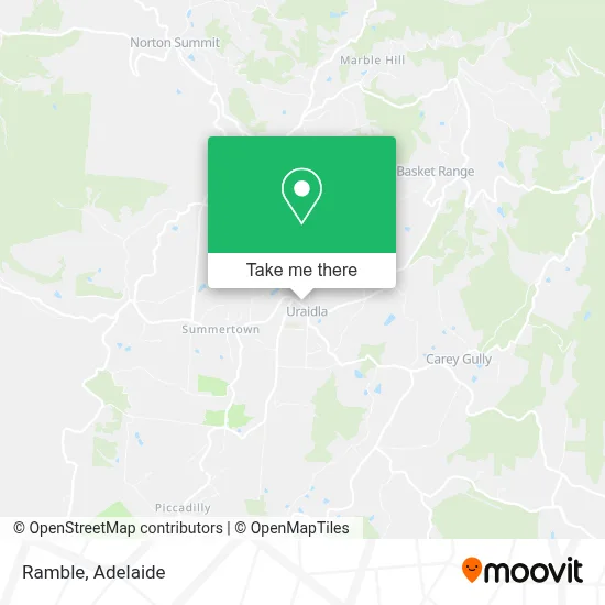 Mapa Ramble