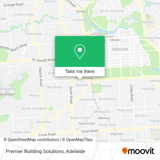 Mapa Premier Building Solutions
