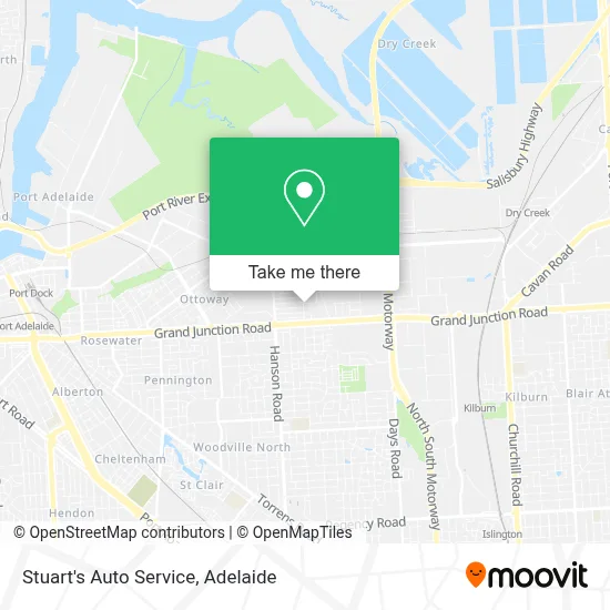 Mapa Stuart's Auto Service