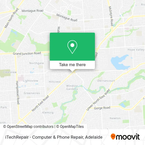 Mapa iTechRepair - Computer & Phone Repair