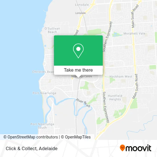 Mapa Click & Collect