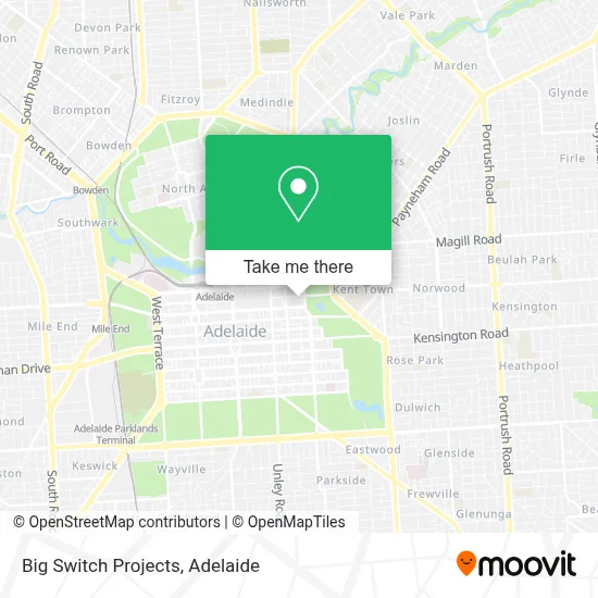 Mapa Big Switch Projects