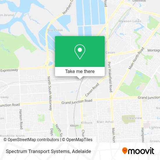 Mapa Spectrum Transport Systems