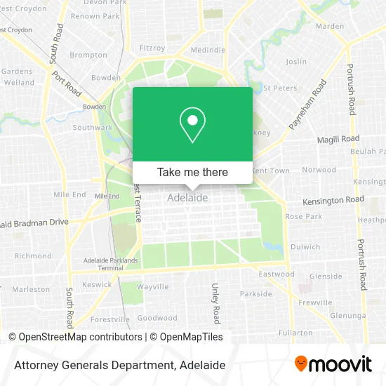 Mapa Attorney Generals Department