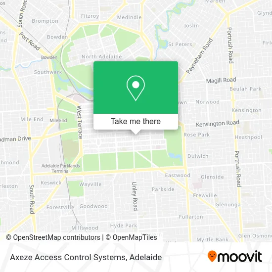 Mapa Axeze Access Control Systems
