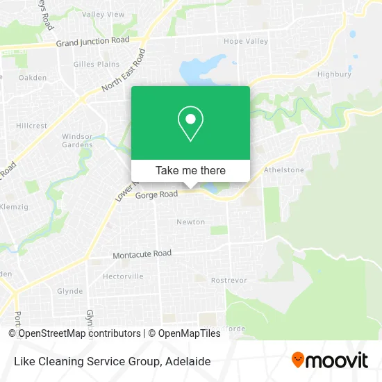 Mapa Like Cleaning Service Group
