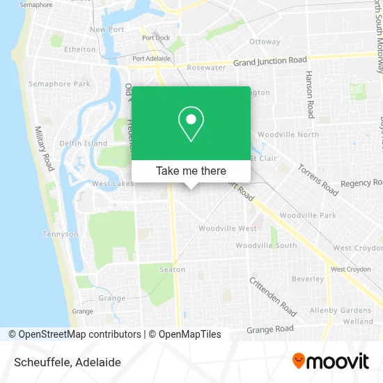 Mapa Scheuffele