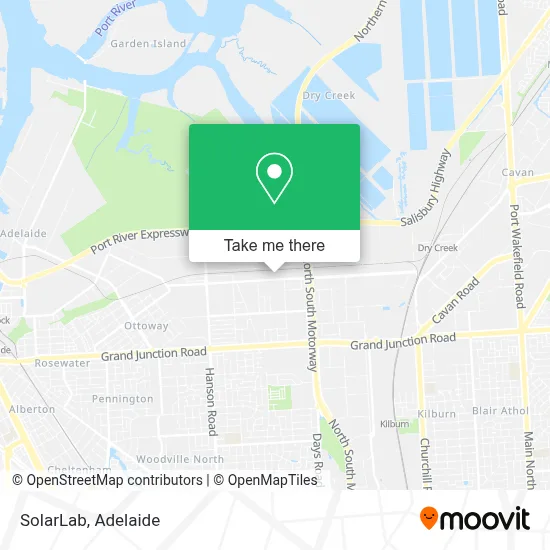 SolarLab map