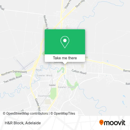 Mapa H&R Block